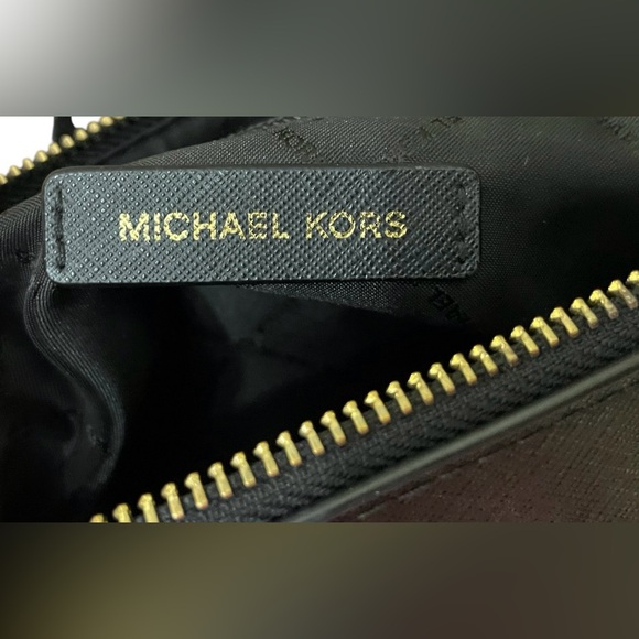 MICHAEL KORS Black Tote Bag W Side Pockets Classic Bag - Picture 10 of 16